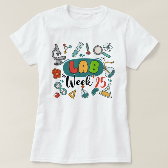 Labrador Week 2025 Science Abschluss Future Scient T-Shirt (Design vorne)
