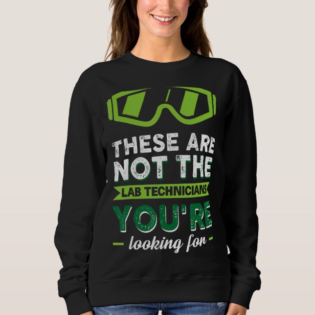 Labrador Week Labrador Tech Science Medical Techno Sweatshirt (Vorderseite)