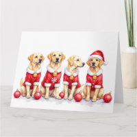 Labrador-Weihnachtskleid Santa-Hut
