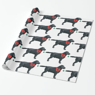 Labrador-WeihnachtsPackpapier Geschenkpapier