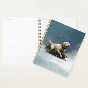 Labrador Weihnachtsschnee Winter Planer