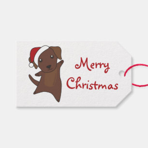 Labrador Weihnachtsschnee Wintertiere Hunde Trucke Geschenkanhänger