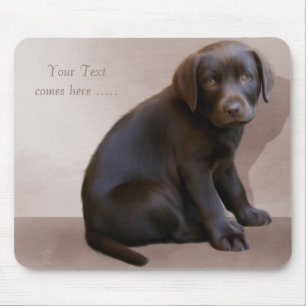Labrador Welpe Mousepad