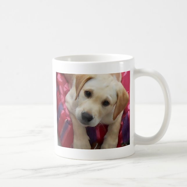 Labrador-Welpe Tasse (Rechts)