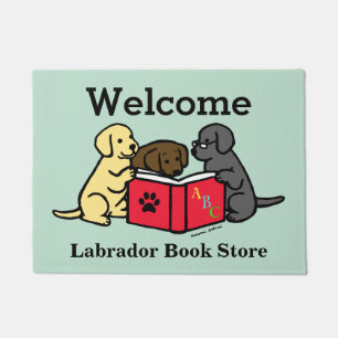 Labrador Welpen buchen Lover Door Mat Fußmatte