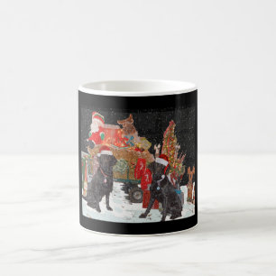 Labrador-Welpen-Weihnachten Tasse