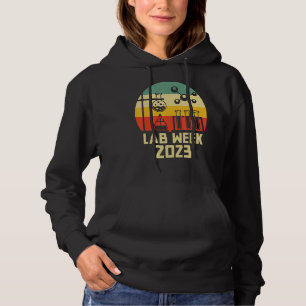 Labrador Woche 2023 Vintage Wissenschaft Hoodie