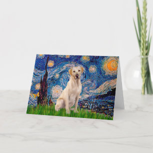 Labrador (Y7) - Starry Night Karte