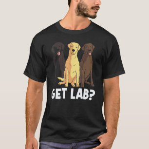 Labradors für Männer Frauen Labrador Retriever Hun T-Shirt