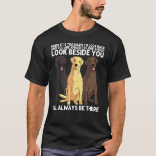Labradors für Männer Frauen Labrador Retriever Hun T-Shirt