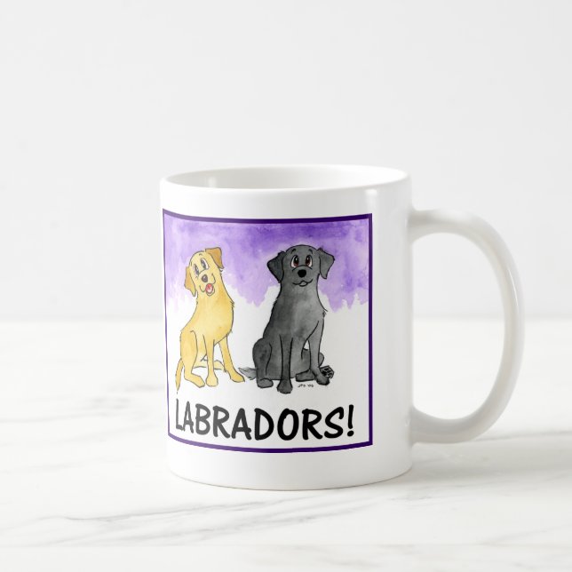 Labradors Tasse (Rechts)
