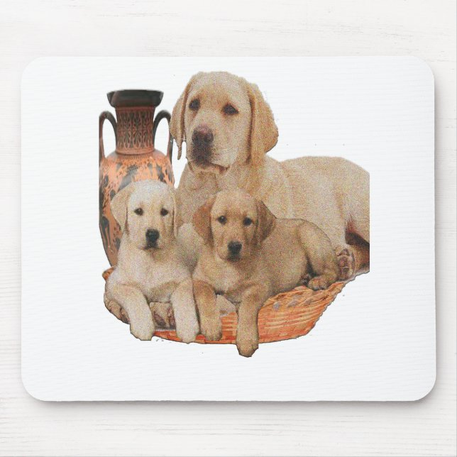 Labrardor retriever merchnandis mousepad (Vorne)