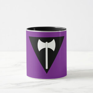 Labrys Lesbian Flag  Tasse