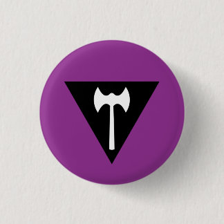 Labrys Lesbian Pride Flag Abzeichen Button