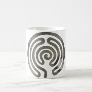 labyrinth antique silver kaffeetasse