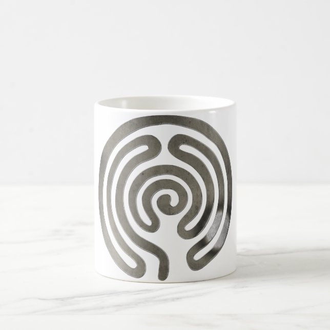 labyrinth antique silver kaffeetasse (Mittel)