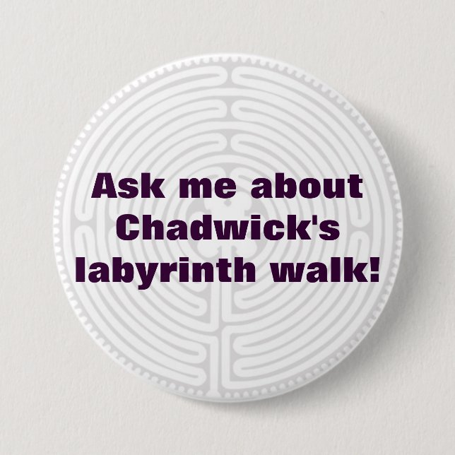 Labyrinth Button (Vorderseite)
