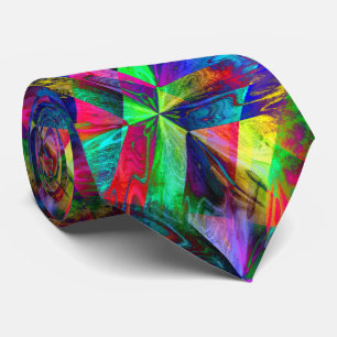Labyrinth coole, triftige moderne abstrakte Kunst Krawatte