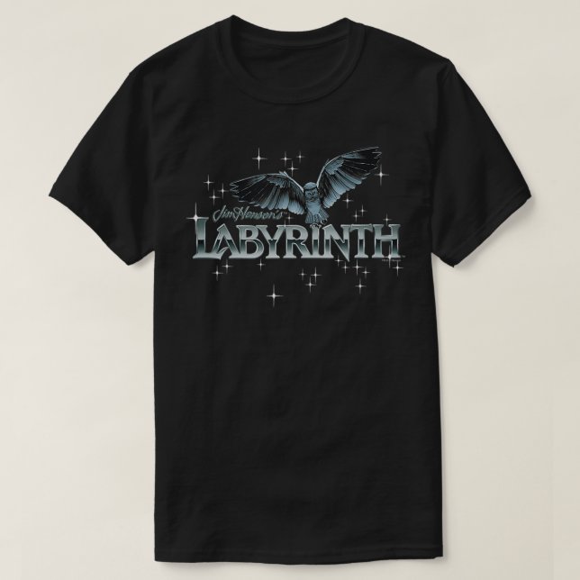 Labyrinth Eulen-Logo  T-Shirt (Design vorne)