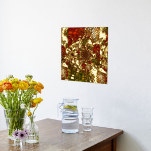 "Labyrinth" Fossilienmuseum Kunst, Kultur Foliendrucke