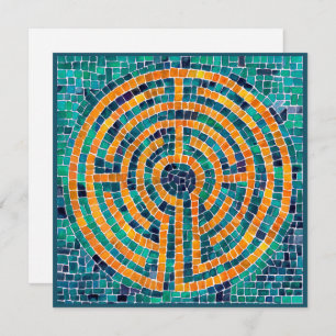 LABYRINTH II 5,25" Square Flat Card Karte