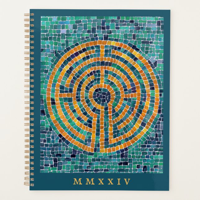 LABYRINTH II 8.5x11 Planner + Text Planer (Vorderseite)