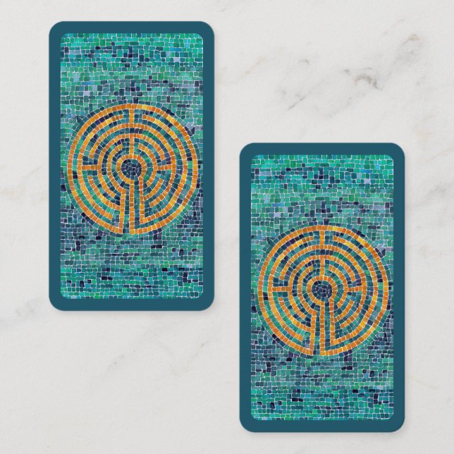 LABYRINTH II-Lesezeichen - 3,5 x 2 Karte (Vorne/Hinten)