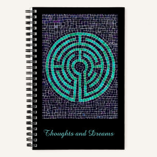 LABYRINTH III 5.5x8.5 SpiralNotebook Notizbuch