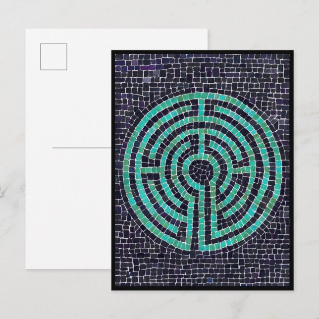LABYRINTH III Postkarte (Vorne/Hinten)