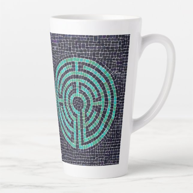 LABYRINTH III Tall Latte Tasse (Rechts)