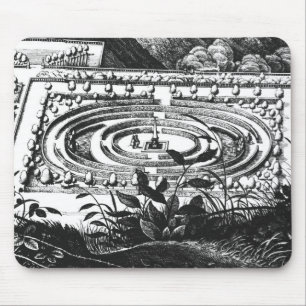 Labyrinth in Heidelberg, Hortus Palatinus (engravi Mousepad