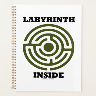 Labyrinth Inside Psyche Psychologischer Spaß Planer