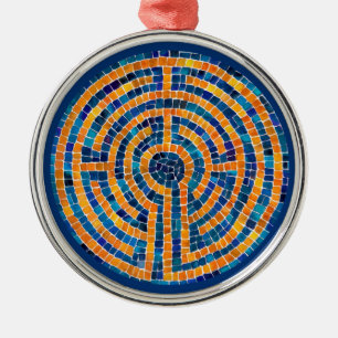 LABYRINTH IV Premium Runde Ornamente