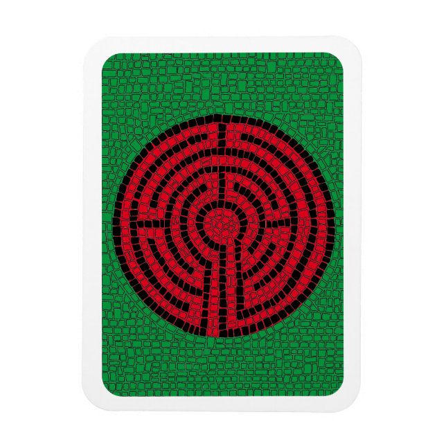 LABYRINTH IX 3x4 Flexible Magnet (Vertikal)