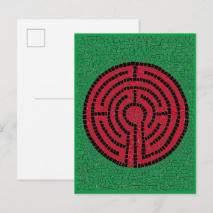 LABYRINTH IX Postkarte