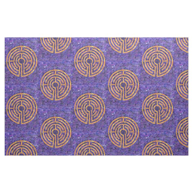 LABYRINTH MOSAIC Fabric Stoff (Fat Quarter (45,7 x 55,9 cm))