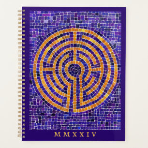 LABYRINTH-MOSAIK 8,5x11 Terminkalender + Text Planer