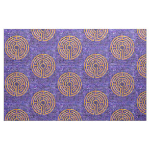 LABYRINTH-MOSAIK Stoff