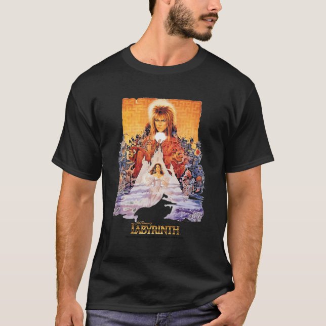 Labyrinth Movie Poster T-Shirt (Vorderseite)