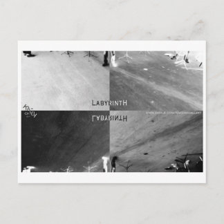 LABYRINTH - POST-KARTEN POSTKARTE