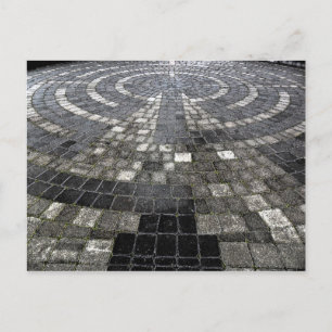 Labyrinth Postkarte