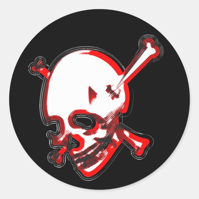 Labyrinth Roger #1 Runder Aufkleber (Vorderseite)