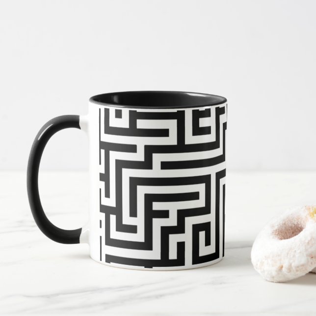 Labyrinth Tasse (Mit Donut)