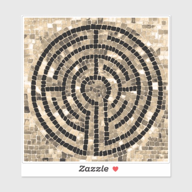 LABYRINTH V 6x6 Vinyl Sticker (Blatt)
