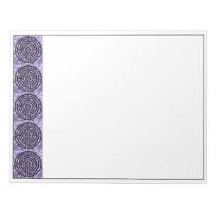 LABYRINTH VI 11x8.5 Notepad Notizblock