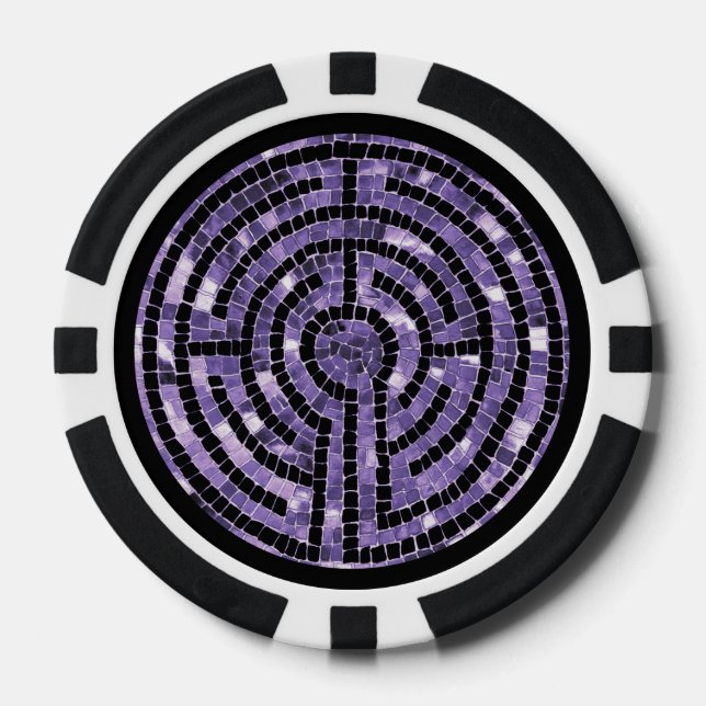 LABYRINTH VI Poker Chips (Vorderseite)