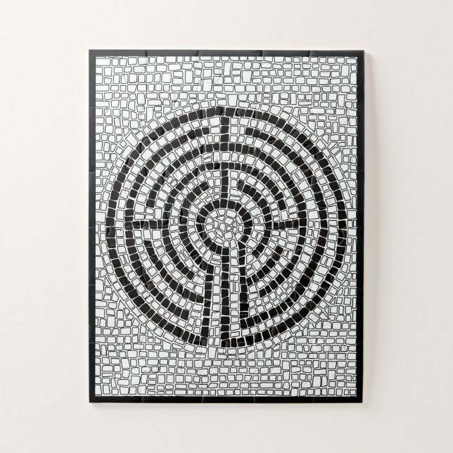 LABYRINTH VII 11x14 Big Pieces Puzzle (Vertikal)