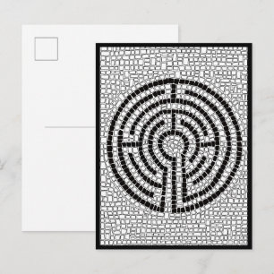 LABYRINTH VII Postkarte