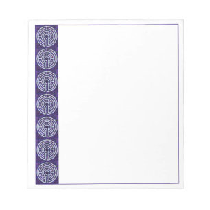 LABYRINTH VIII 5.5x6 Notepad Notizblock