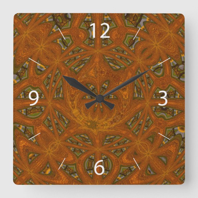 Labyrinth Wanduhr (Vorderseite)